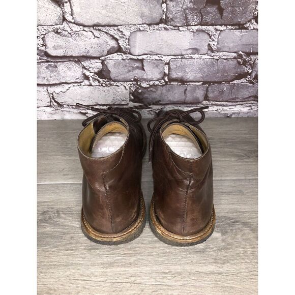 A.P.C Brown Leather Chukka Lace Up Ankle Boots Gum Soles Men Sz 42EU/9M US - Picture 6 of 16